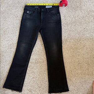 AG Adriano Goldschmied Dark Wash Jodi crop Denim Jeans